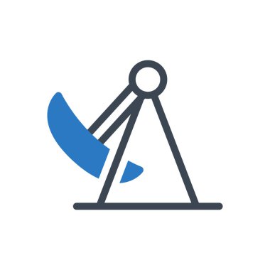 Eğlence vektörü kabartma renk simgesi