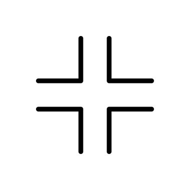 yol vektörü ince çizgi simgesi