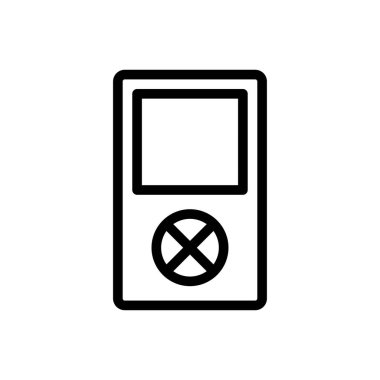 telefon vektörü ince çizgi simgesi