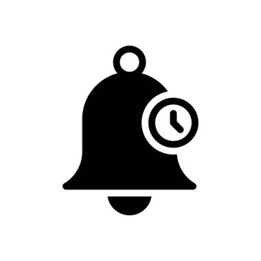 bildirim vektörü düz simgesi