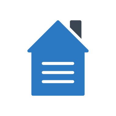 ev vektörü renk simgesi