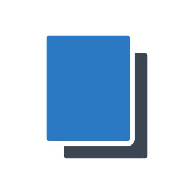 vektör kabartma renk simgesini slayt