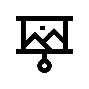 resim vektörü düz renk simgesi