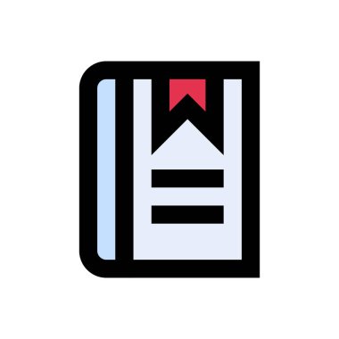 yer imi vektörü düz renk simgesi