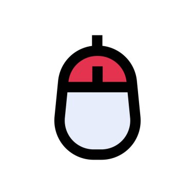 imleç vektörü düz renk simgesi