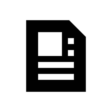 kağıt vektör düz simge