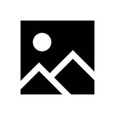 fotoğraf vektörü düz simge