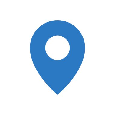 GPS vektör renk simgesi