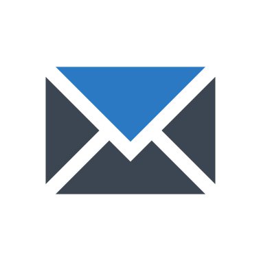 e-posta vektörü renk simgesi