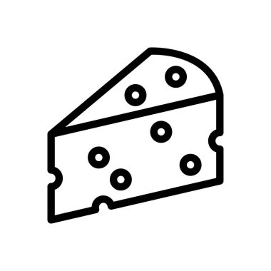 tatlı vektör ince çizgi simgesi