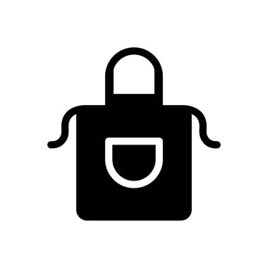 fırın vektör kabartması düz simge