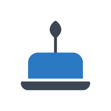 mum vektörü renk simgesi