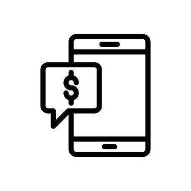 uyarı vektörü ince çizgi simgesi