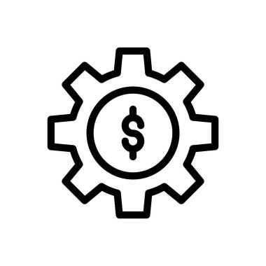 vektör ince çizgi simgesini yapılandır