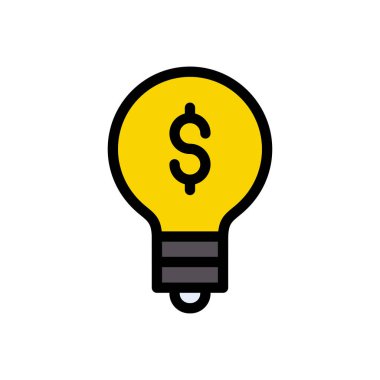 yaratıcı vektör düz renk simgesi