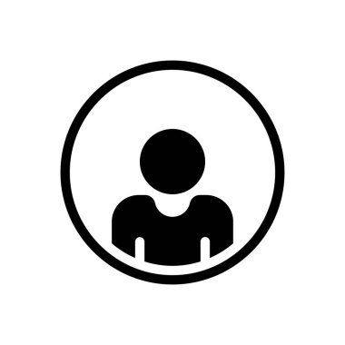 kullanıcı vektörü simgesi düz simgesi