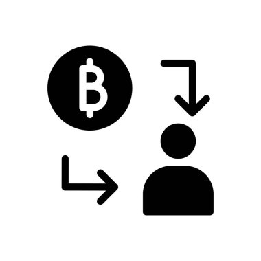 muhasebeci vektör düz simge