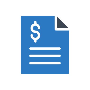 Bill vektör renk simgesi