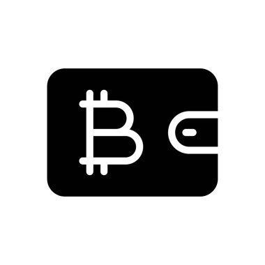 Bitcoin vektör düz simge