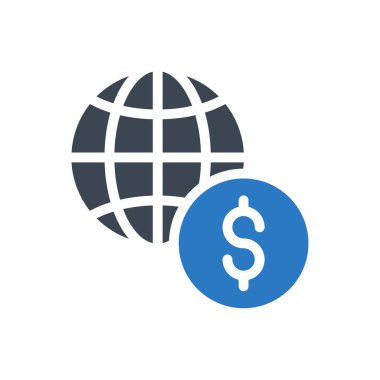 bankacılık vektörü ince çizgi simgesi