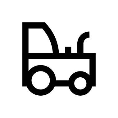 Yapı vektörü ince çizgi simgesi 