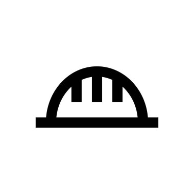 işçi vektörü ince çizgi simgesi