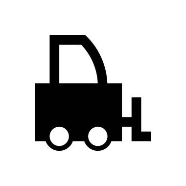 Yapı vektörü düz simgesi