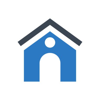 ev vektörü renk simgesi