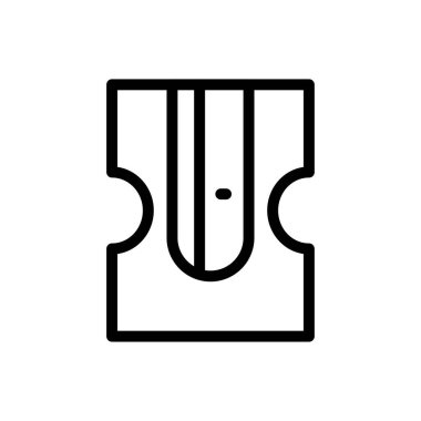 kalem vektörü ince çizgi simgesi