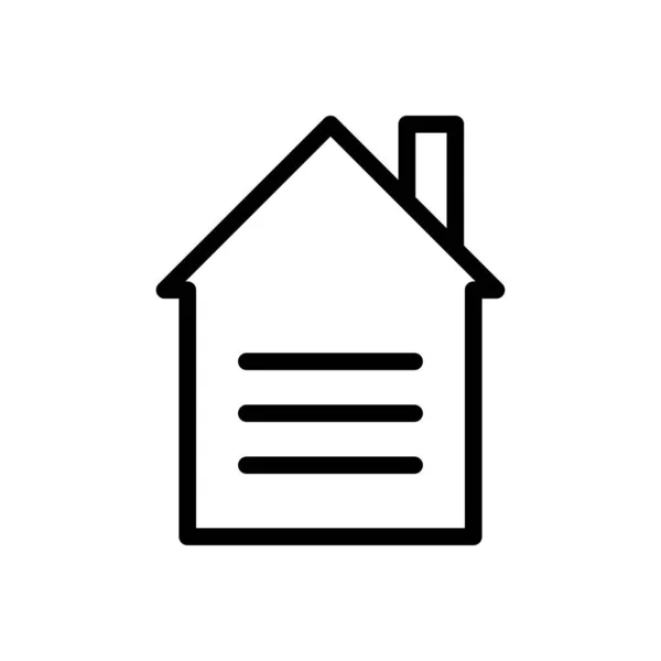 Иконка Домашнего Вектора — стоковый вектор