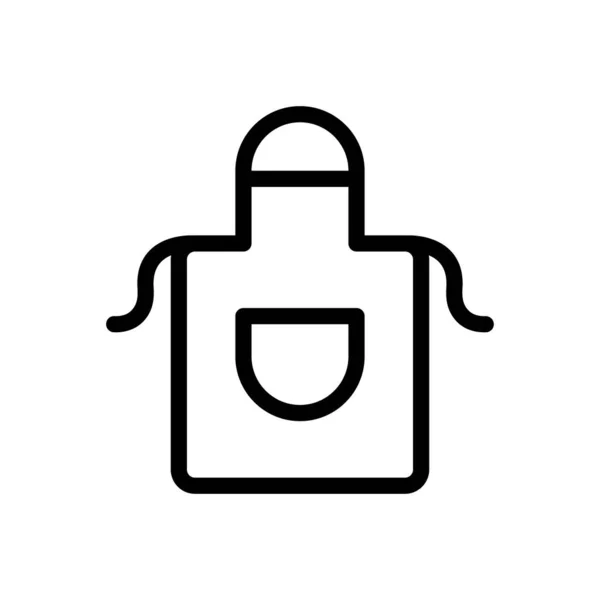 Bakkerij Vector Dunne Lijn Pictogram — Stockvector