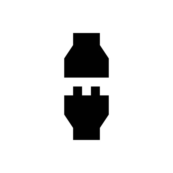 Значок Векторного Знака Плагина — стоковый вектор