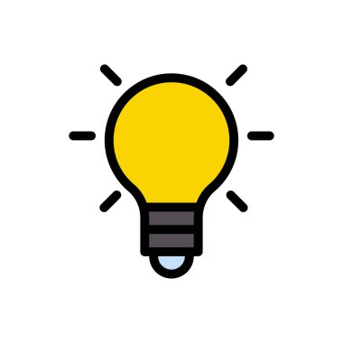 yaratıcı vektör düz renk simgesi