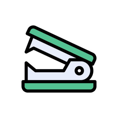 pins vektör düz renk simgesi