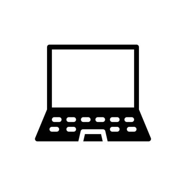 bilgisayar vektörü simgesi düz simgesi