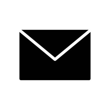 ileti vektörü düz simgesi