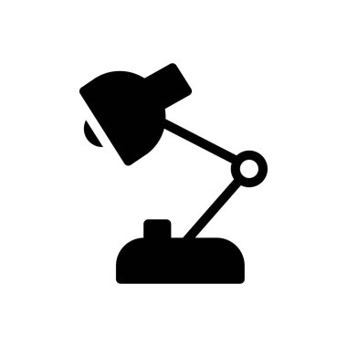 ampul vektör kabartması düz simge