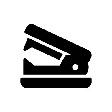 Pin vektörü düz simgesi