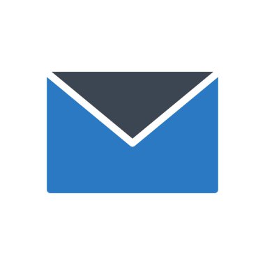 ileti vektör renk simgesi