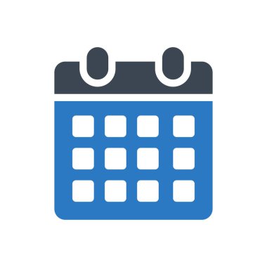 tarih vektör renk simgesi