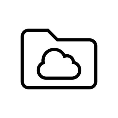 dosyalar vektör ince çizgi simgesi