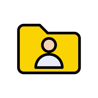 Dizin vektörü düz renk simgesi