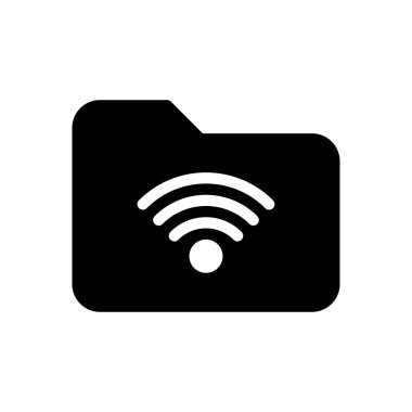 arşiv vektörü düz simgesi