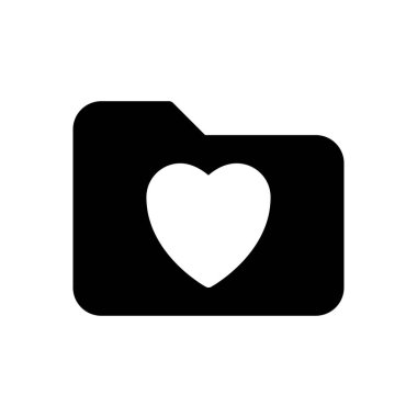 Dizin vektörü glyph düz simgesi