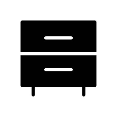 arşiv vektörü düz simgesi