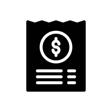 Bill vektör düz simge