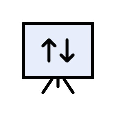 tahta vektörü düz renk simgesi