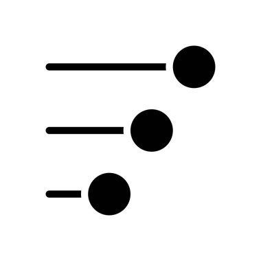 grafik vektör düz simgesi