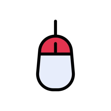 imleç vektörü düz renk simgesi