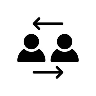 vektör glifini düz simgeye aktar